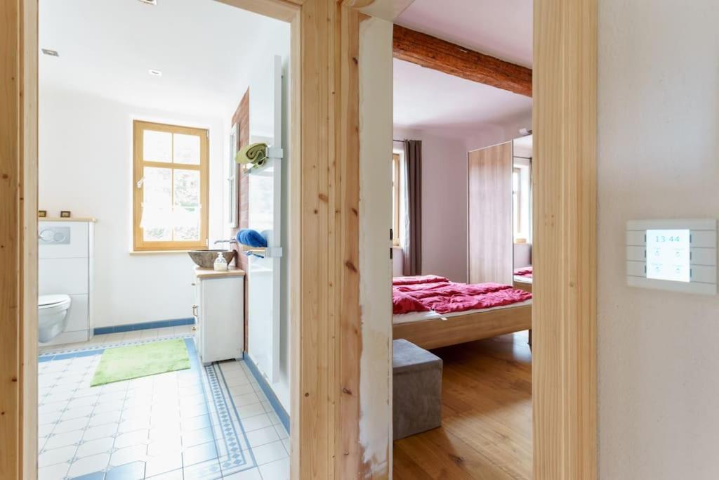 Orgelbauerhaus Schulze Διαμέρισμα Paulinzella Εξωτερικό φωτογραφία
